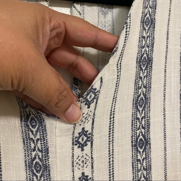 Monteau Bohemian Wide leg Jumpsuit Size Medium - Picture 5 of 12